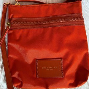 NWOT Marc Jacobs Nylon Orange Messenger Bag